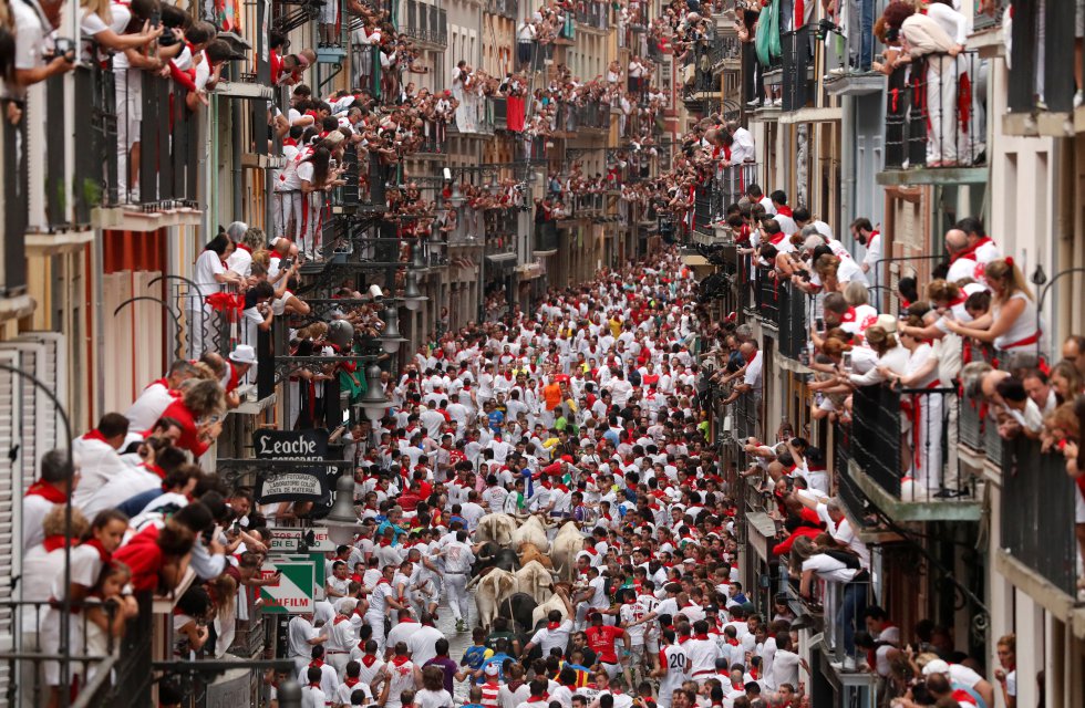 Balcony View San Fermin Pamplona