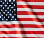 Detailed close-up of the American flag showcasing vibrant colors and texture.